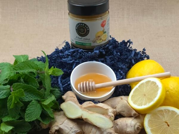 20251026_105239 Miel Crémeux Artisanal Citron & Gingembre 300g - Recette Tonique Artisanale, Miel des Fleurs Naturel | Lauréat Saveurs & Plaisirs Gourmands 2025