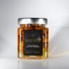 NL-1 Miel D'Acacia Artisanal aux Amandes Entières 400g - Création Croquante et Gourmande, Traçabilité Garantie