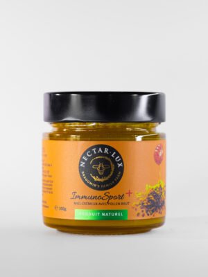 Miel & Pollen Brut "Nectar Lux" | Concentré d'Énergie & Vitalité – 300g