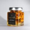 NL-3 Miel D'Acacia Artisanal aux Amandes Entières 400g - Création Croquante et Gourmande, Traçabilité Garantie