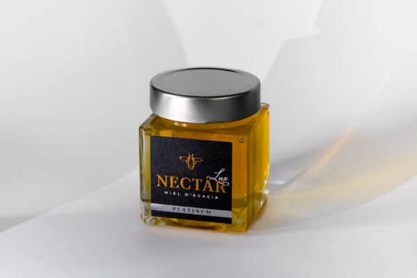 NL-54 Miel d'Acacia Premium 500g - Texture Liquide et Saveur Douce - Idéal Thé, Desserts & Cuisine