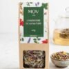 mov herbs infusion Énergisante "l'harmonie de la nature" 40g | tisane naturelle aux plantes médicinales et fleurs (mélisse, camomille, rose) | mélange artisanal premium Éco responsable