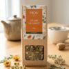 mov herbs l'Élixir de santé infusion détoxifiante 40g | plantes médicinales, mélange artisanal naturel, mélisse, calendula, camomille, tisane bien être bio, sachet kraft premium
